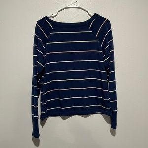 STARS ABOVE crew neck sweater.